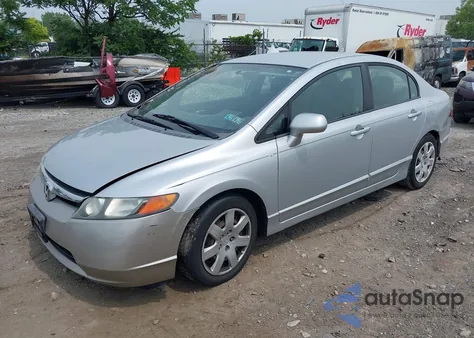 2008 Honda Civic Lx from USA, damaged, VIN 1HGFA16538L062729